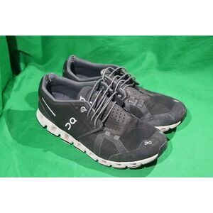 On Cloud Running Shoes with Heel Wear Womens US 8.5 Black
